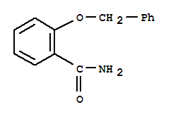 Structure of benzamide, 2-(phenylmethoxy)-