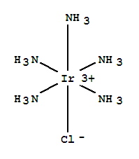 Structure of PentaamminechloroIridium(III)Dichloride