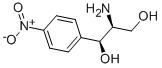 (1S,2S)-2-氨基-1-(4-硝基苯基)丙烷-1,3-二醇结构式