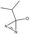 Structure of 3H-Diazirine, 3-chloro-3-(1-methylethyl)-