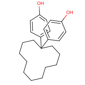 4,4'-环亚十二基双苯酚结构式