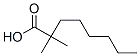 Structure of Octanoic acid, 2,2-dimethyl-