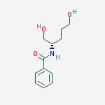 (S)-N-(1,5-dihydroxypentan-2-yl)benzamide结构式