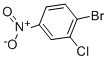 Structure of 1-BROMO-2-CHLORO-4-NITROBENZENE