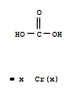 Structure of chromium carbonate