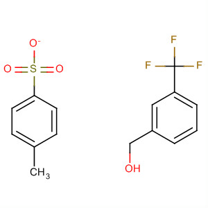 Structure of Benzenemethanol, 3-(trifluoromethyl)-, 4-methylbenzenesulfonate