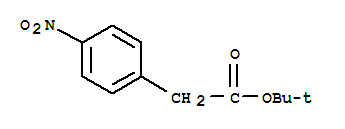 Structure of tert-butyl (4-nitrophenyl)acetate