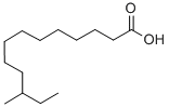 Structure of 11-METHYLTRIDECANOIC ACID