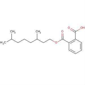 Structure of 1,2-Benzenedicarboxylic acid, mono(3,7-dimethyloctyl) ester