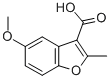 Structure of 5-Methoxy-2-methyl-benzofuran-3-carboxylic acid