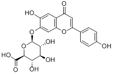 Structure of APIGENIN-7-GLUCURONIDE