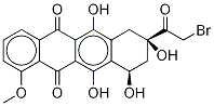 Structure of 14-Bromodaunomycinone