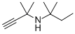 Structure of N-TERT-AMYL-1 1-DIMETHYLPROPARGYLAMINE