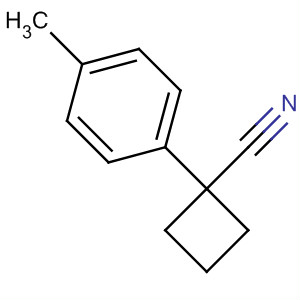 Cyclobutanecarbonitrile, 1-(4-methylphenyl)-结构式