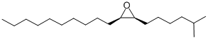 Structure of (+/-)-CIS-7,8-EPOXY-2-METHYLOCTADECANE