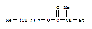 Structure of Octyl 2-methylbutyrate