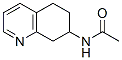 Structure of Acetamide, N-(5,6,7,8-tetrahydro-7-quinolinyl)-