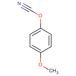 Structure of 1-Cyanato-4-methoxybenzene