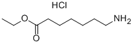 Structure of 7-Amino-heptanoic acid ethyl ester hydrochloride
