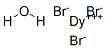 Structure of DYSPROSIUM BROMIDE HYDRATE