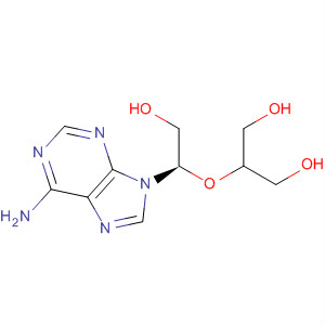 Structure of 1,3-Propanediol, 2-[1-(6-amino-9H-purin-9-yl)-2-hydroxyethoxy]-, (R)-