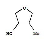Structure of 3-furanol, tetrahydro-4-methyl-