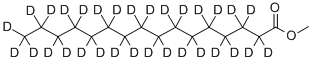 Structure of CD3(CD2)14COOCH3