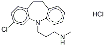 Structure of N-Desmethyl Clomipramine Hydrochloride