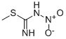 N-硝基-S-甲基异硫脲结构式