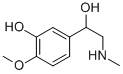 Structure of 3-HYDROXY-4-METHOXY-N-METHYLPHENETHANOLAMINE