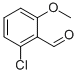 Structure of 2-CHLORO-6-METHOXY-BENZALDEHYDE