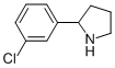 Structure of 3-(2-CHLORO-PHENYL)-PYRROLIDINE