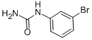 3-溴苯基脲 的化学结构式