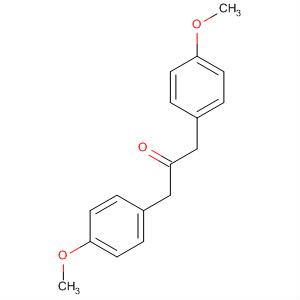 Structure of 2-Propanone, 1,3-bis(4-methoxyphenyl)-