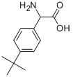 Structure of AMINO(4-TERT-BUTYLPHENYL)ACETIC ACID