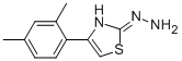 Structure of 4-(2,4-DIMETHYLPHENYL)-2(3H)-THIAZOLONE HYDRAZONE