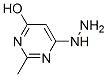 Structure of 6-Hydrazino-2-methyl-4(1H)-pyrimidinone