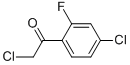 Structure of Ethanone, 2-chloro-1-(4-chloro-2-fluorophenyl)-