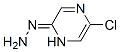Structure of Pyrazine,2-chloro-5-hydrazinyl-