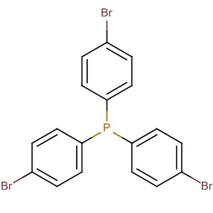 Structure of Phosphine, tris(4-bromophenyl)-