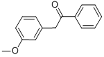 2-(3-METHOXYPHENYL)ACETOPHENONE结构式