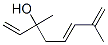 3,7-dimethylocta-1,5,7-trien-3-ol结构式