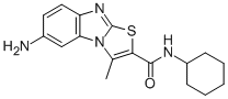 Structure of DESMETHYL-YM 298198