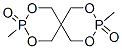Structure of 3,9-dimethyl-2,4,8,10-tetraoxa-3,9-diphosphaspiro[5.5]undecane 3,9-dioxide