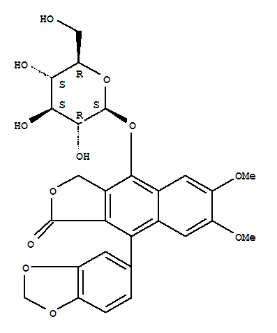 Structure of cleistanthin B