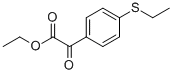 ETHYL 4-(ETHYLTHIO)BENZOYLFORMATE结构式