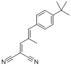 Structure of T-2-(3-(4-T-BU.-PHENYL)-2-ME-2-PROPENYL&