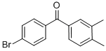 Structure of 4-BROMO-3,4-DIMETHYLBENZOPHENONE