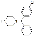 Structure of (-)-1-[(4-CHLOROPHENYL)PHENYLMETHYL]PIPERAZINE