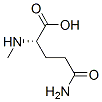 Structure of L-GLUTAMINE,N2-METHYL-